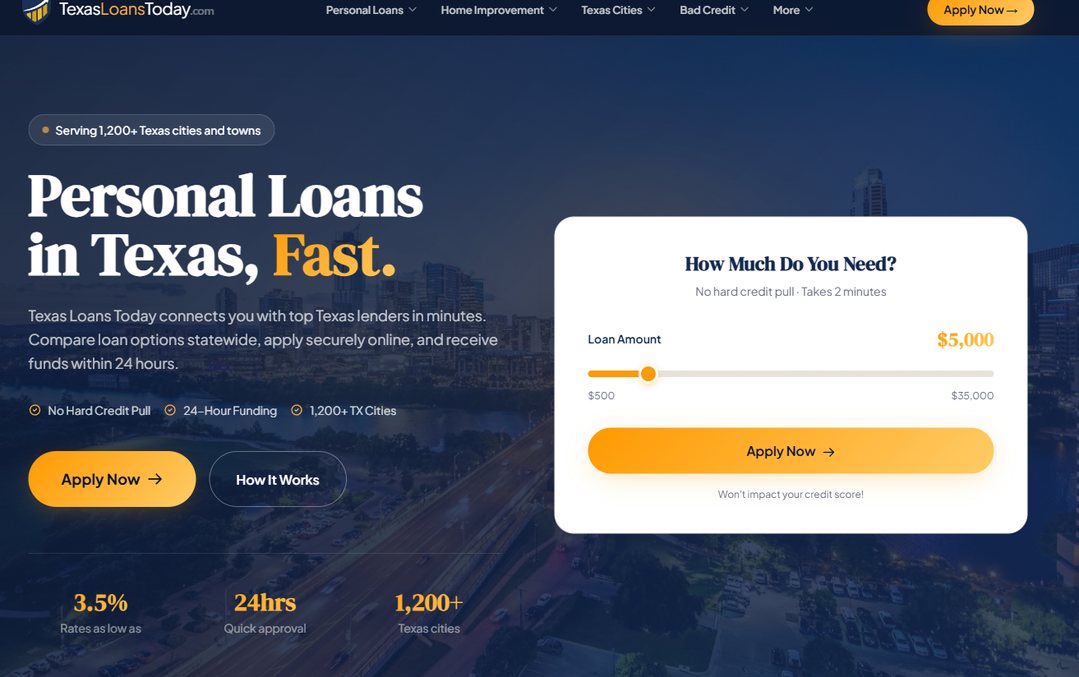TexasLoansToday – texasloanstoday.com
