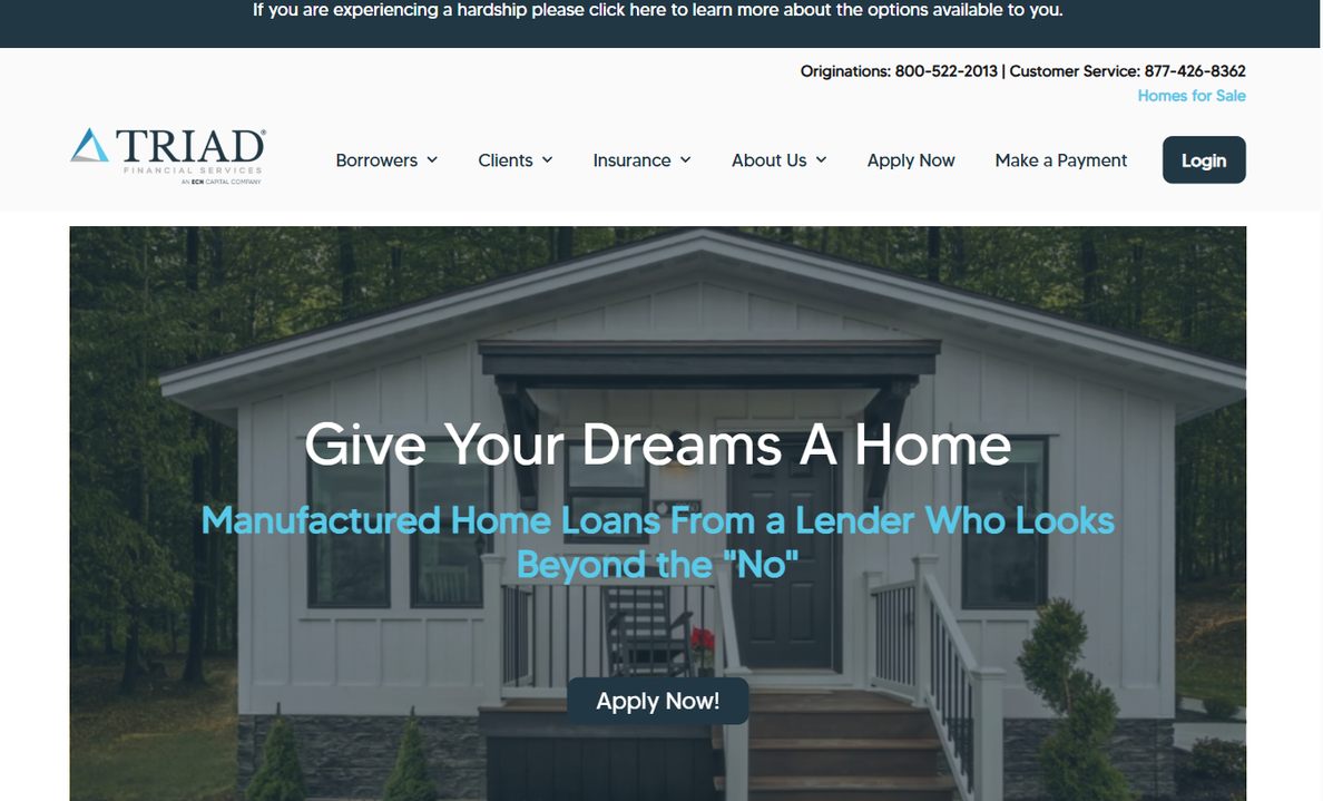 Triad Financial Services – triadfs.com