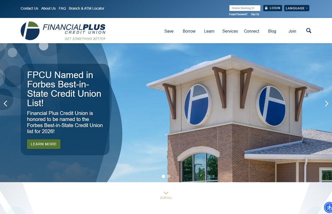 Financial Plus Credit Union – financialpluscu.com