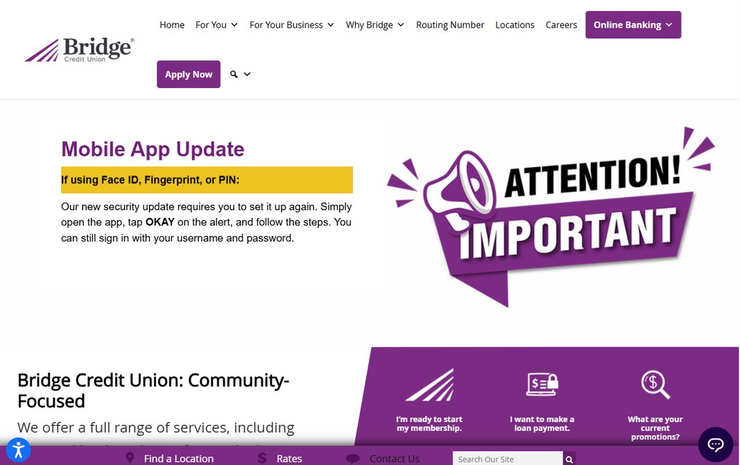 Bridge Credit Union – bridgecu.com