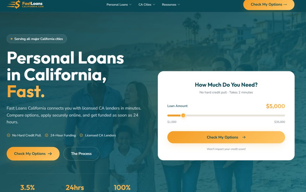 FastLoans CA – fastloanscalifornia.com