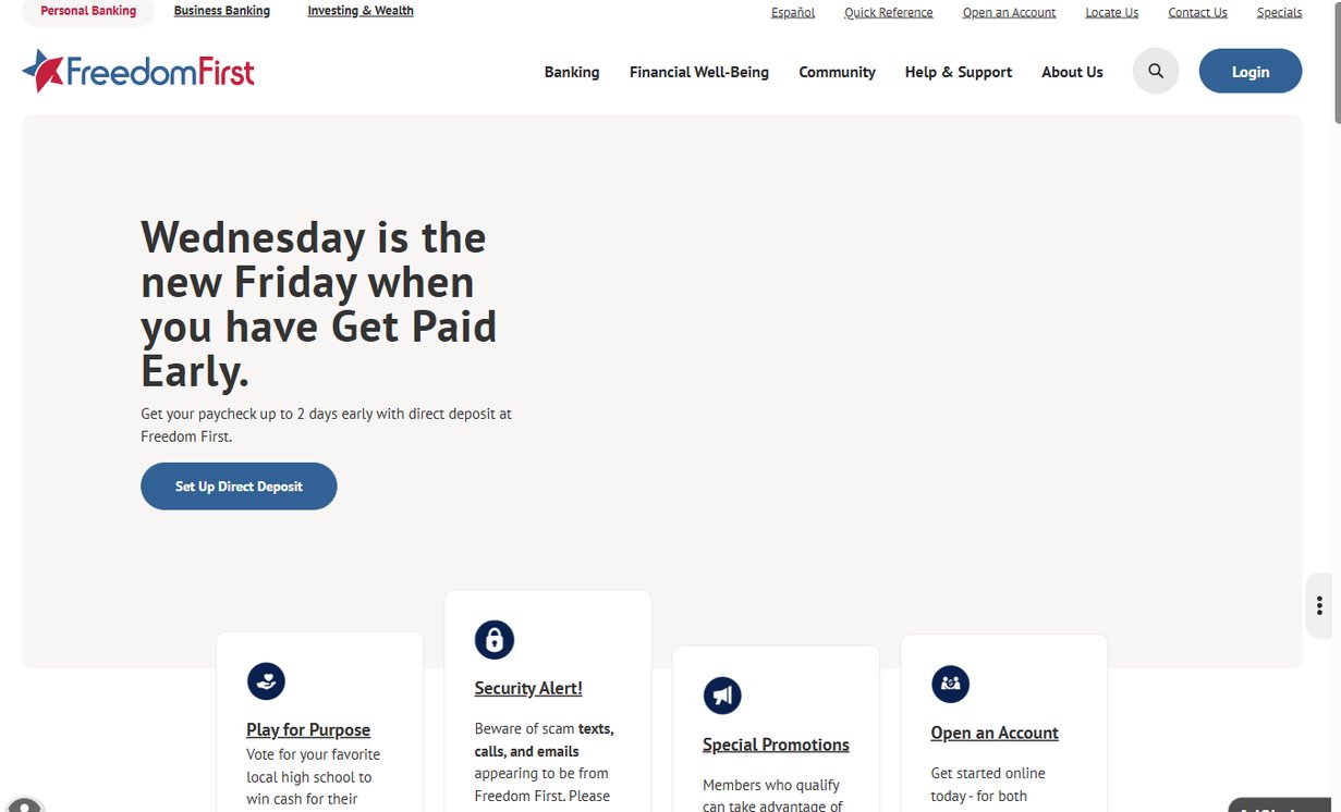Freedom First Credit Union – freedomfirst.com