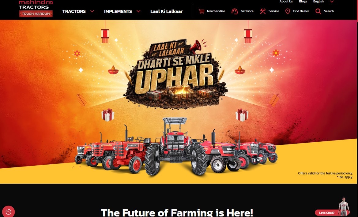 Mahindra – mahindratractor.com