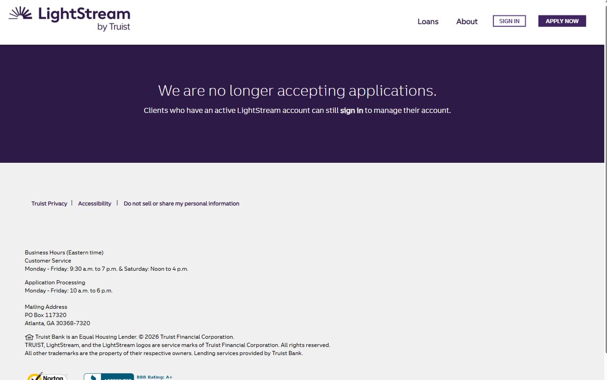 LightStream by Truist – lightstream.com